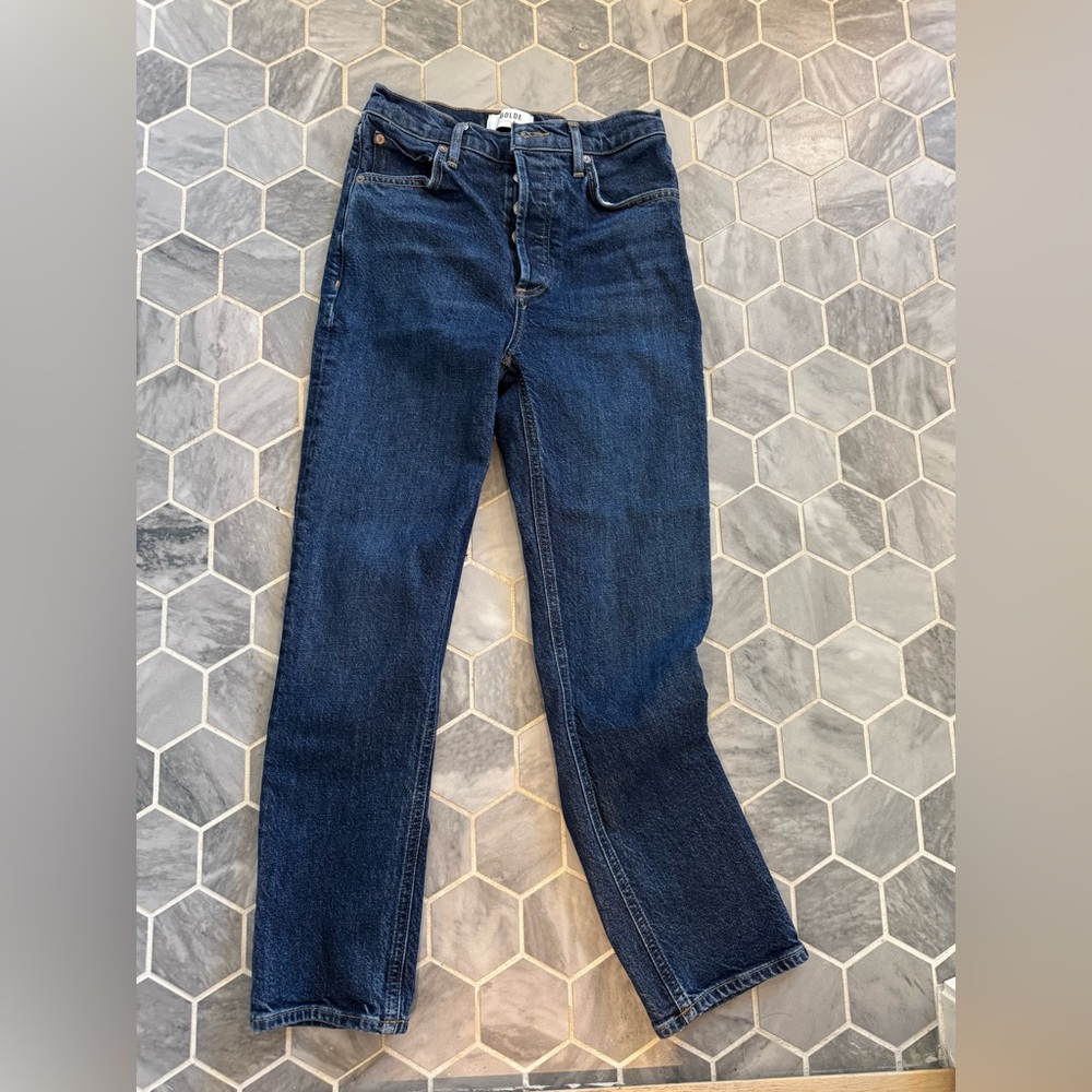 Agolde dark wash jeans